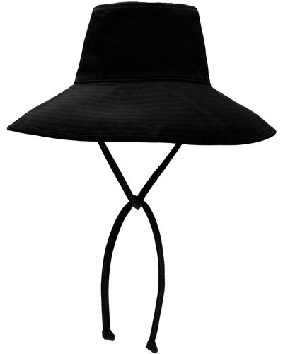 Lack of Color Holiday Canvas Bucket Hat - Black