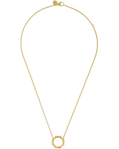 Tom Wood Kimberlitt 18k Gold-plated Pendant Necklace - Blue