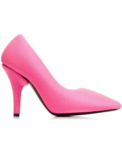 Balenciaga Xl Jersey Pumps - Pink