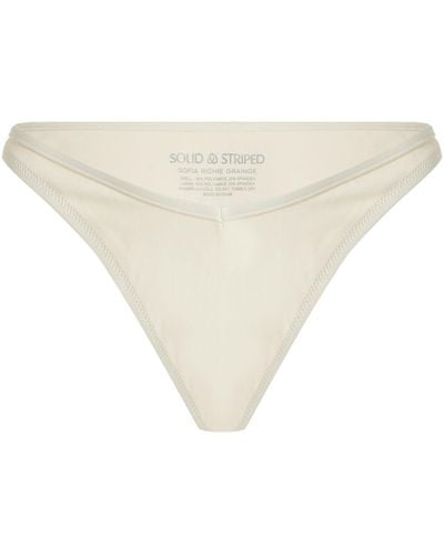 Solid & Striped X Sofia Richie Grainge Exclusive The Maeve Bikini Bottom - White