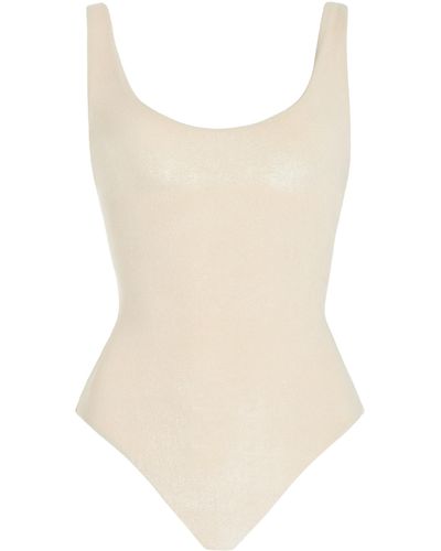 JADE Swim Contour One-piece Swimsuit - White