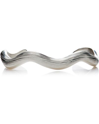 Louis Abel Recycled Sterling Silver Cuff - Metallic