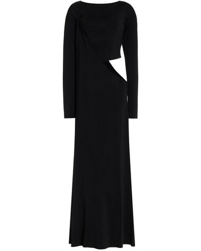 Paris Georgia Basics Cutout Maxi Dress - Black
