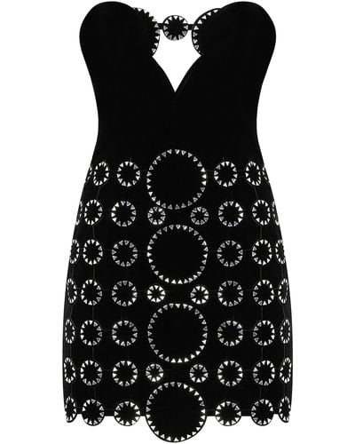 RAISA & VANESSA Crystal-embellished Strapless Mini Dress - Black