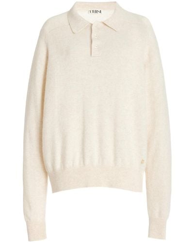 ÉTERNE Brady Cashmere Pullover Sweater - White