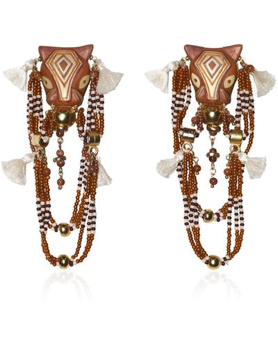 Red Johanna Ortiz Earrings and ear cuffs for Women | Lyst