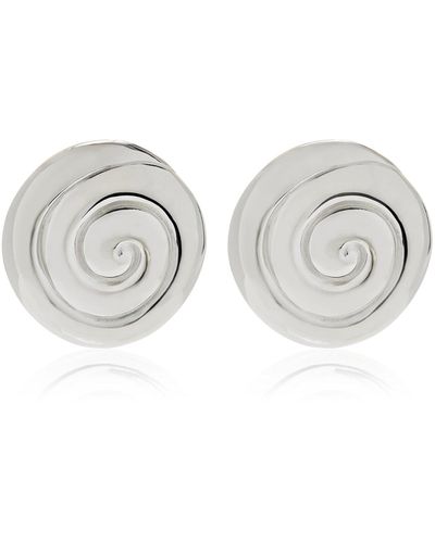Louis Abel Uzu Recycled Sterling Silver Earrings - Metallic