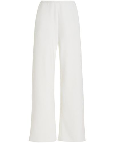 Wardrobe NYC Bias Cut Pant - White