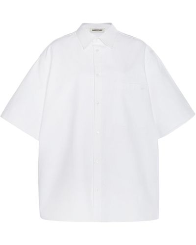 DARKPARK Vale Oversized Cotton Shirt - White