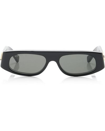 Gucci Square-frame Acetate Sunglasses - Black