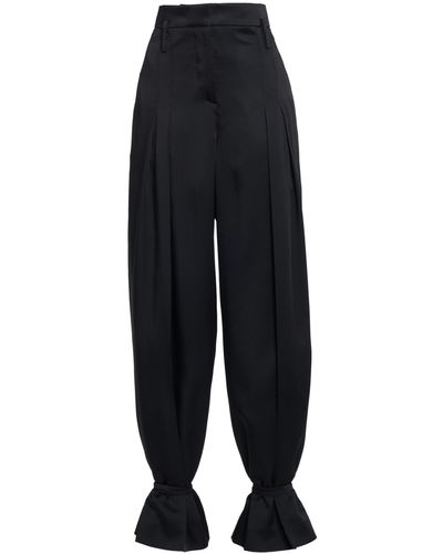 Jil Sander Cinched Straight-leg Pants - Blue