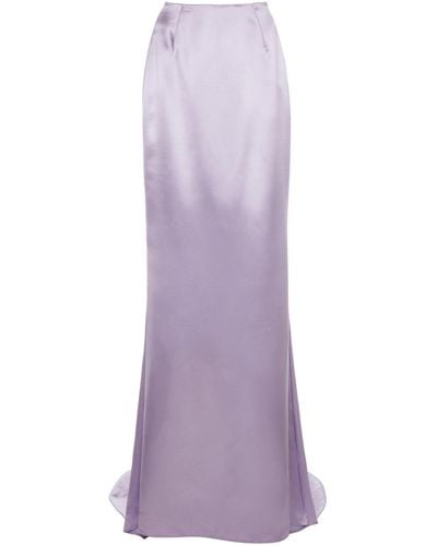 Del Core Siren Maxi Skirt - Purple