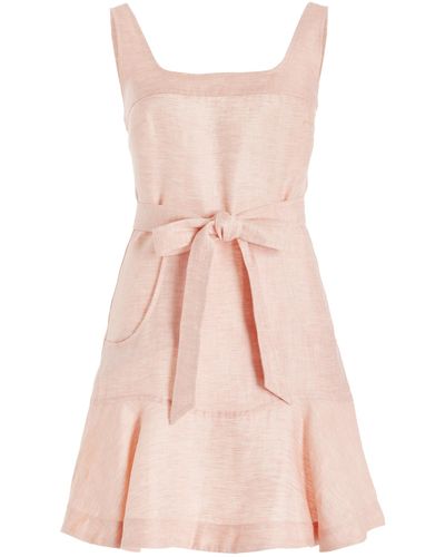Alexis Lizaveta Woven Mini Dress - Pink
