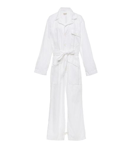 Givenchy Aria Button Up Jumpsuit - White