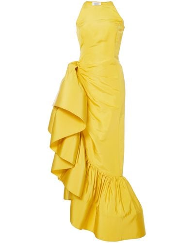 Rosie Assoulin Whoopsy Daisy Dress - Yellow