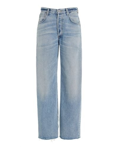 Citizens of Humanity Ayla Rigid High-rise Wide-leg Jeans - Blue