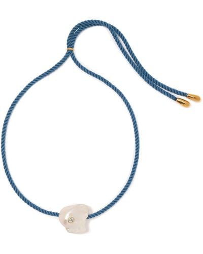 Lizzie Fortunato Blue Fields Necklace