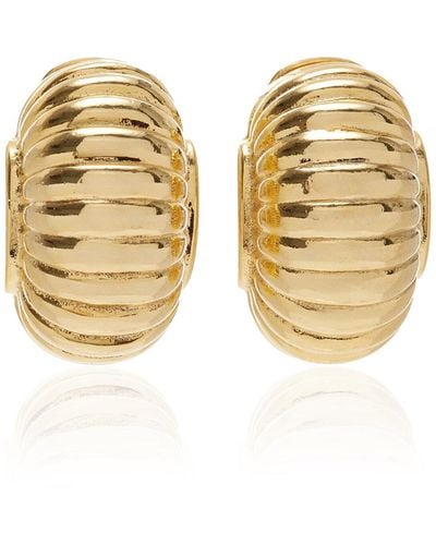 Ben-Amun Exclusive Shell Shate 24k Gold-plated Earrings - Metallic
