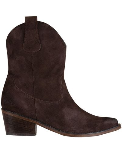 Johanna Ortiz Last Day On Earth Suede Boots - Brown