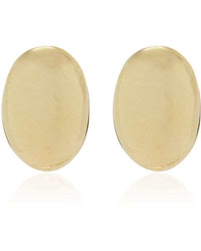 LIE STUDIO The Luna 18k Gold-plated Sterling Silver Earrings - Natural