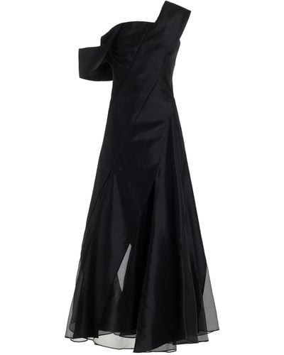 Rosie Assoulin Twisted Off-the-shoulder Maxi Dress - Black