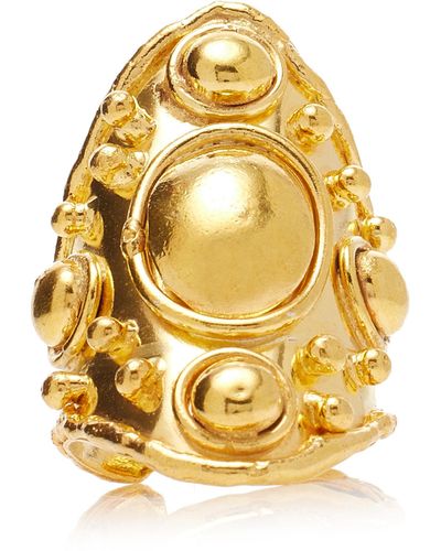 Sylvia Toledano Byzance 22k Gold-plated Ring - Metallic