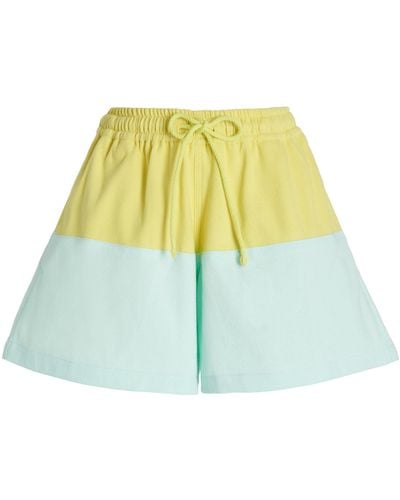 Marrakshi Life Cotton Shorts - Yellow