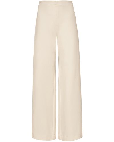 ANDRES OTALORA Salento Wide-leg Trousers - White