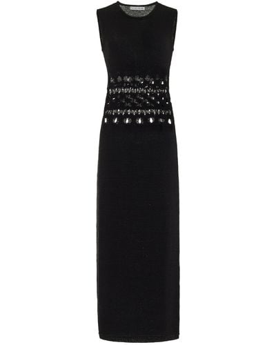 Third Form Break Away Knit Midi Dress - Black