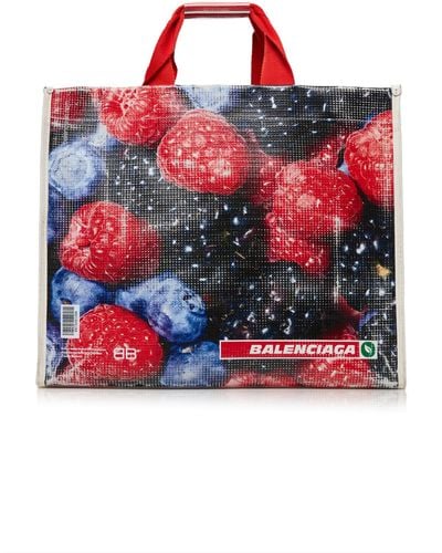 Red Balenciaga Tote bags for Women | Lyst