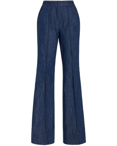 LAQUAN SMITH High-rise Flared Jeans - Blue