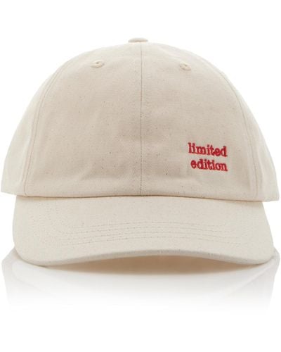 Frankie Shop Exclusive Cotton Baseball Cap - Natural