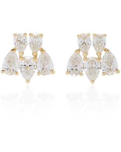 Anita Ko Clara 18k Yellow Gold Diamond Earrings - Metallic