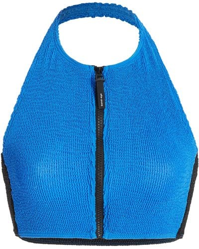 Bondeye Irina Splice Bikini Top - Blue