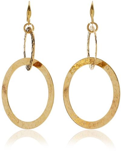 Sylvia Toledano Saturn 22k Gold-plated Earrings - Metallic