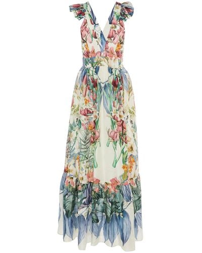 Carolina K Penelope Floral Maxi Dress - Multicolor