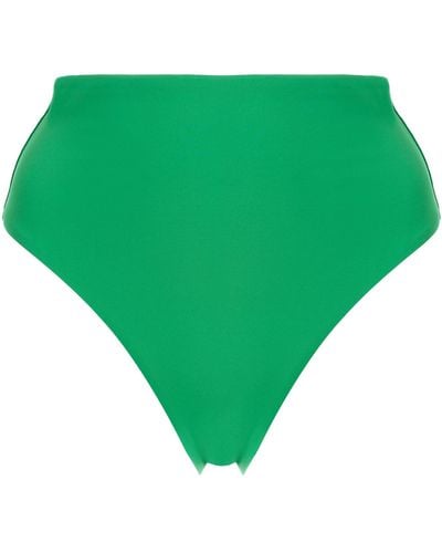 Bondi Born Poppy High-waisted Bikini Bottom - Green