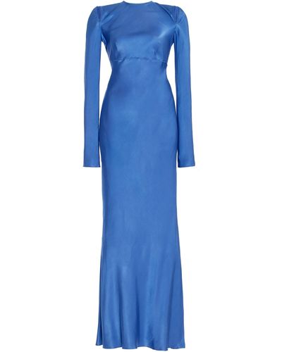 Anna October Gella Maxi Dress - Blue