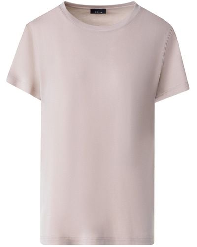 Akris Cupro Jersey T-shirt - Pink