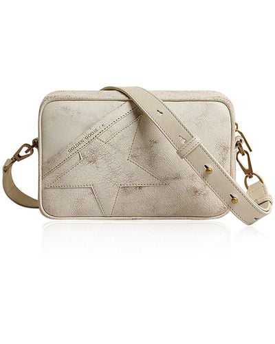 Golden Goose Star Leather Bag - Natural