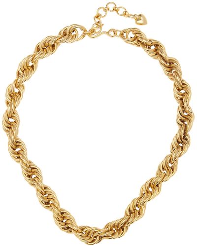 Brinker & Eliza Concert 24k Gold-plated Necklace - Metallic