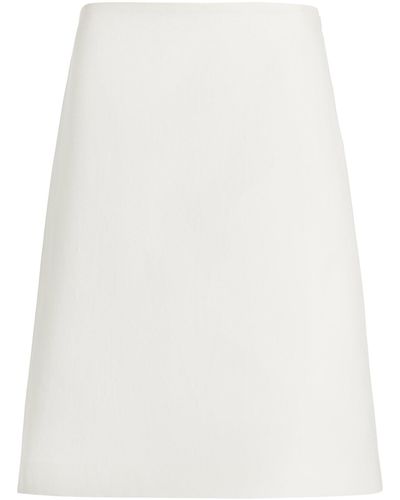Proenza Schouler Adele Organic Cotton Twill Midi Skirt - White