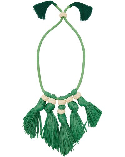 Johanna Ortiz Corazon Illuminado Necklace - Green