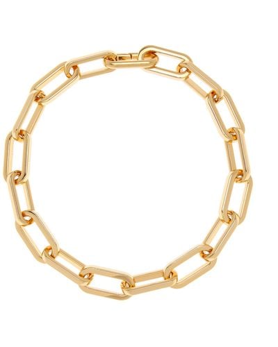 Eliou Birk Gold-plated Chain Necklace - Metallic