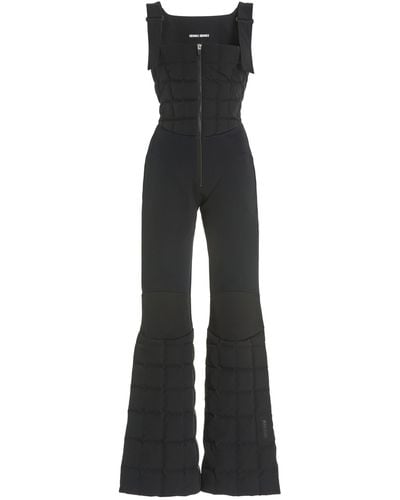 Ienki Ienki Quilted Nylon Ski Suit - Black