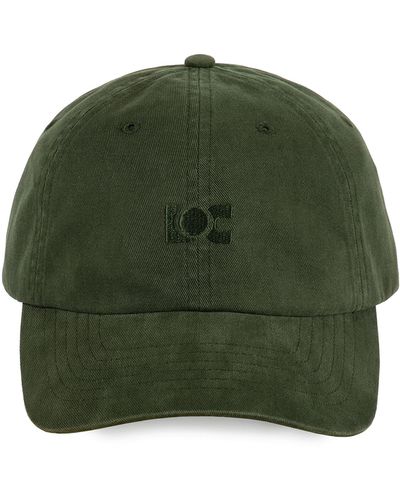 Lack of Color Loc Cotton Baseball Cap - Green