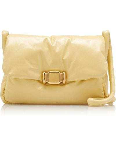 Bottega Veneta Padded Leather Bag - Yellow