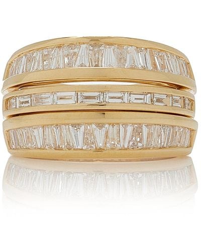 Marie Mas Startlight 18k Yellow Gold Diamond Ring - Natural