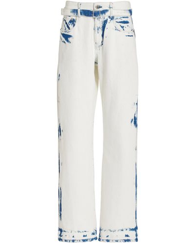 Proenza Schouler Ellsworth Straight-leg Jeans - White