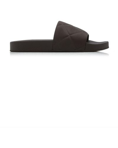 Bottega Veneta The Slider Sandals - Black